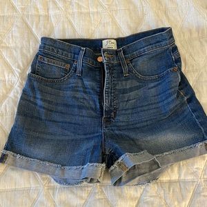 Jcrew huh waisted shorts